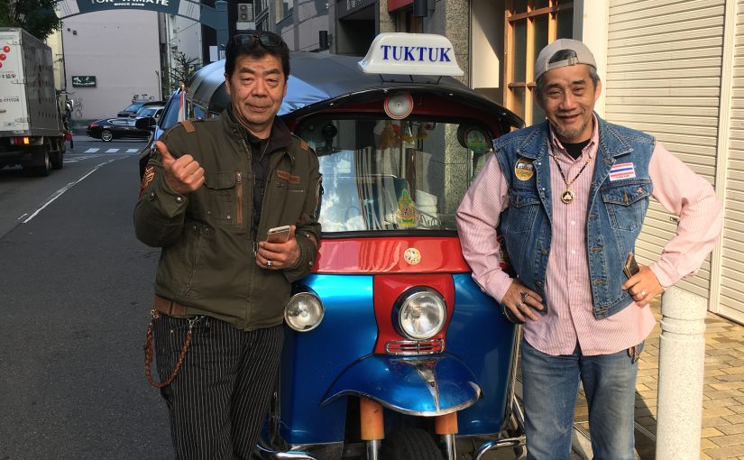 東京からお客様が^o^そしてなぜかトゥクトゥクで神戸観光！
